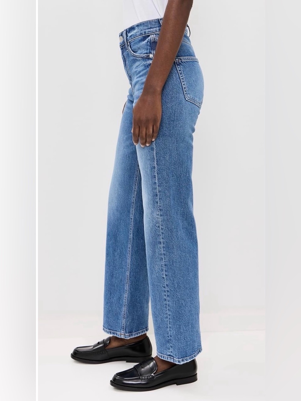 AYR SECRET SAUCE Straight leg jeans in medium wash - Picture 6 of 13